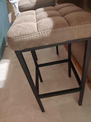 Барный стул Лофт катания минт / белый матовый фото покупателя 236