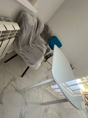 Стул на металлокаркасе Чилли К кирпичный / черный фото покупателя 511