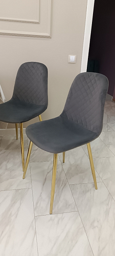 Стул на металлокаркасе Dabl green фото покупателя 105