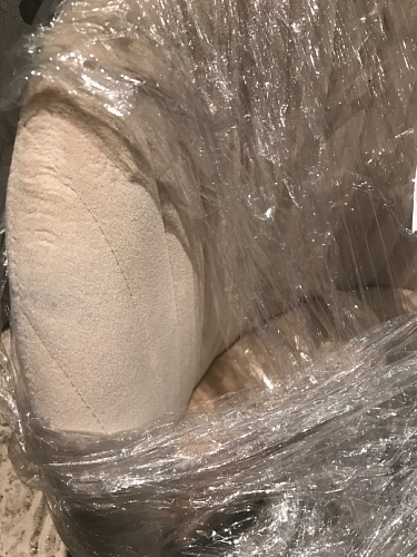 Стул на металлокаркасе Gabi 1 line light blue / black фото покупателя 160