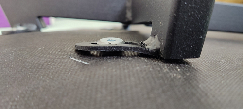 Стул на металлокаркасе Чилли К светло-серый велюр / черный каркас фото покупателя 821