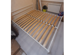 Односпальная кровать Фади 80х200 черная фото покупателя 402