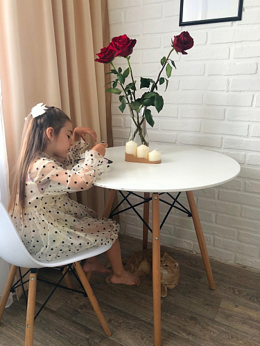 Стул Eames PC-015 белый фото покупателя 7