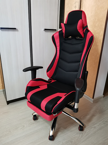 Компьютерное кресло Kano 1 red / black фото покупателя 133