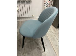 Стул на металлокаркасе Gabi blue / black фото покупателя 520