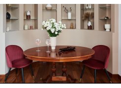 Стул на металлокаркасе Gabi 1 light purple / black фото покупателя 543