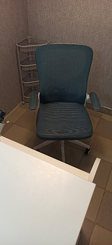 Компьютерное кресло Konfi light gray / blue / white фото покупателя 228