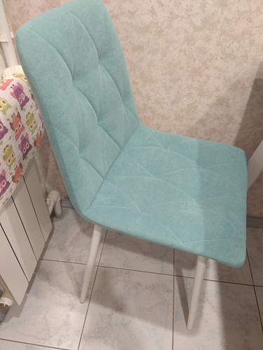 Стол Тринити Лофт 120 32 мм бетон / черный матовый фото покупателя 308