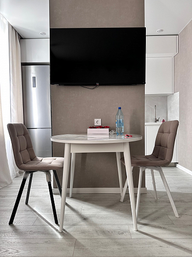 Стул на металлокаркасе Чилли К черный / зеленый фото покупателя 482