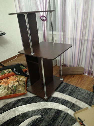 Компьютерный стол КСТ-12 белый фото покупателя 10