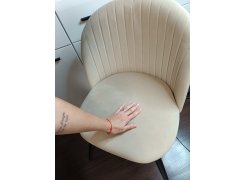 Стул на металлокаркасе Gabi blue / black фото покупателя 151