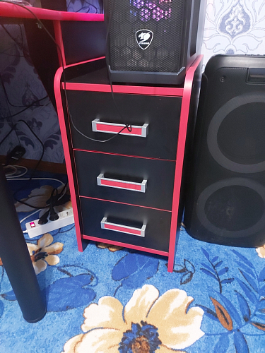 Тумба Ханна черная / красная - Уцененный экземпляр фото покупателя 153