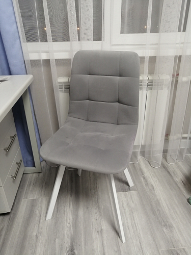 Стул Чилли 2 темно-серый  / черный фото покупателя 1106