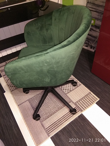 Компьютерное кресло Тибо сиреневый фото покупателя 56