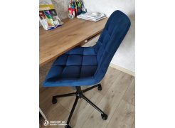 Компьютерное кресло Честер латте / черный фото покупателя 3