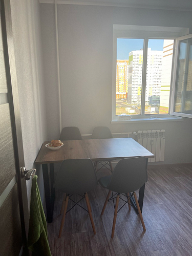 Деревянный стол Лота Лофт 120х75 белый матовый / дуб крафт золотой фото покупателя 87