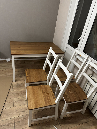 Обеденная группа Sonata/Соната антик / графит фото покупателя 26