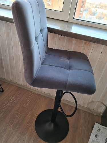 Барный стул Milton серый фото покупателя 5