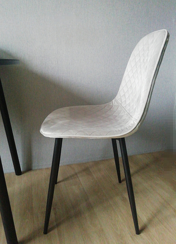 Стул на металлокаркасе Capri голубой фото покупателя 85