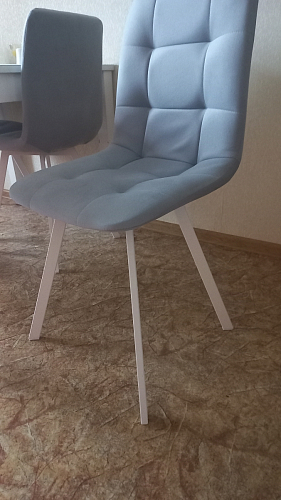 Стул на металлокаркасе Чилли зеленый / черный фото покупателя 1103