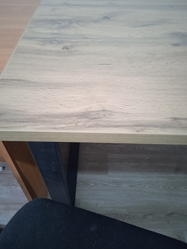 Деревянный стол Лота Лофт 120x75 дуб крафт табачный / черный матовый фото покупателя 677