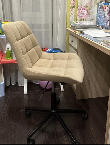 Компьютерное кресло Честер черный / зеленый фото покупателя 13