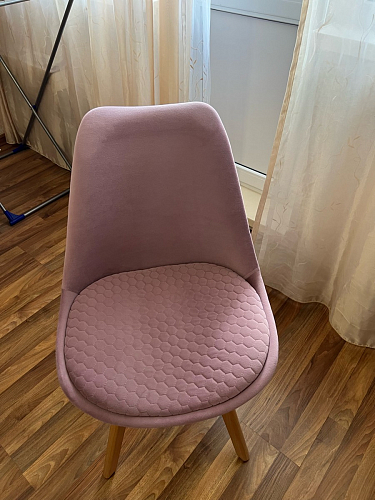 Стул Bonuss blue / wooden legs фото покупателя 164