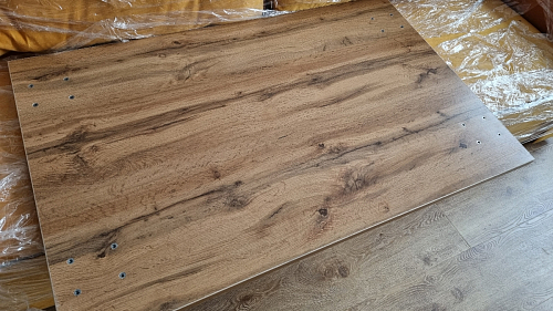 Деревянный стол Лота Лофт 140х80 черный матовый / бетон светлый фото покупателя 854