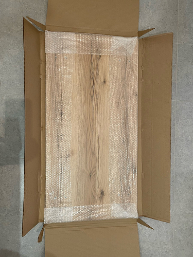 Стол Тринити Лофт 120 25 мм черный матовый / юта фото покупателя 146