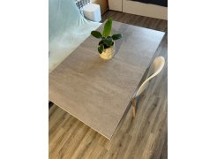 Стол Лота Лофт 140 25 мм черный матовый / бетон фото покупателя 765