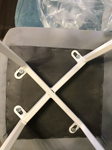 Стул на металлокаркасе Чилли горчичный / черный фото покупателя 1234