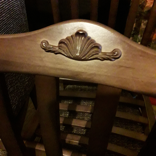 Деревянный стул Виньетта белый / лайн белый люкс фото покупателя 5