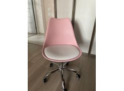 Компьютерное кресло Kolin с подушкой clear / white фото покупателя 529