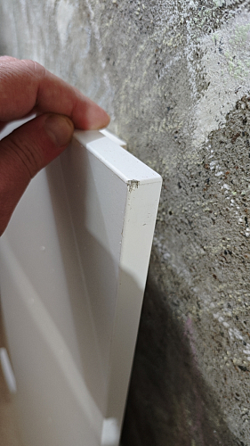 Письменный стол СПм-25 правый белый  - Уцененный экземпляр фото покупателя 68