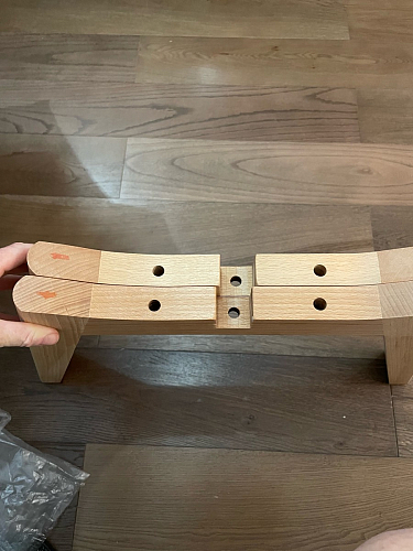 Деревянный стул Bonuss light gray / wood фото покупателя 158