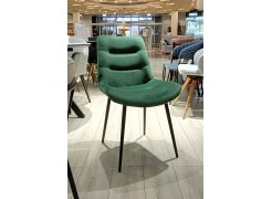 Стул на металлокаркасе Chester зеленый из шоурума 2