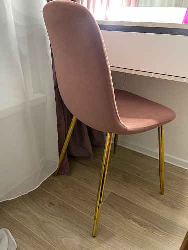 Стул на металлокаркасе Dabl pink фото покупателя 1