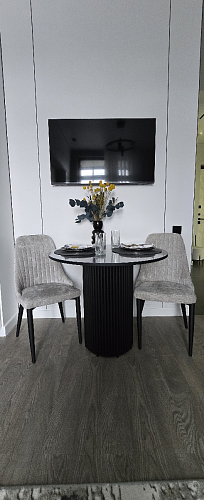 Стул на металлокаркасе Kora white / gray фото покупателя 344