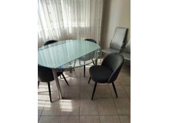 Стул на металлокаркасе Gabi 1 gray / black фото покупателя 215