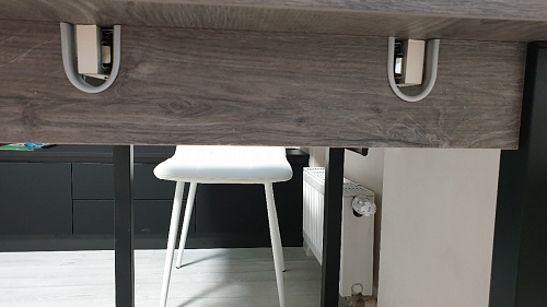 Стол Форли дуб велингтон / черный матовый фото покупателя 36