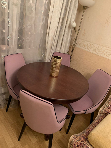 Стул на металлокаркасе Kora green / black фото покупателя 146