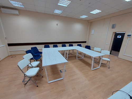 Деревянный стол Лота Лофт 120х75 белый матовый / дуб крафт золотой фото покупателя 1023