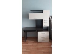 Стол компьютерный Джаз-17 белый правый фото покупателя 8