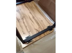 Стол Лота Лофт 120 25 мм дуб делано темный / черный матовый фото покупателя 921