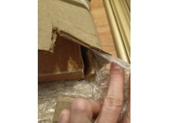 Стол Тринити Лофт 120 32 мм бетон / черный матовый фото покупателя 77