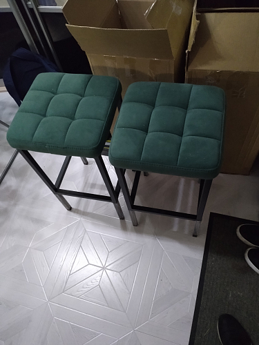 Полубарный стул Лофт мадера 20 / белый матовый фото покупателя 31