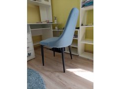 Стул на металлокаркасе Kora beige / black фото покупателя 87