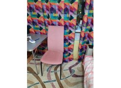 Стул на металлокаркасе Tod light blue / black фото покупателя 54