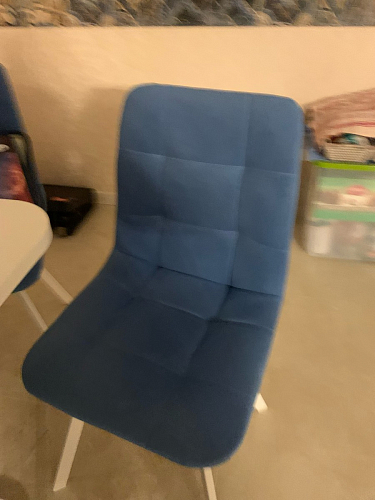 Стул на металлокаркасе Чилли зеленый / черный фото покупателя 977