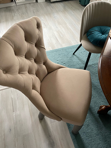 Стул деревянный Милано velutto 05 / венге / серебро фото покупателя 15